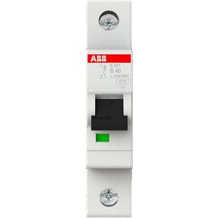 ABB Stotz S&J - Leitungsschutzschalter Sicherungsautomat S201-B40 6kA 40A B 1p
