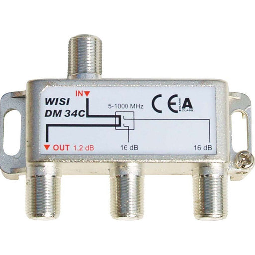 Wisi - Abzweiger und Verteiler Abzweiger 2f. DM34C 5-1000MHz 16dB − 1 Stück by Wisi
