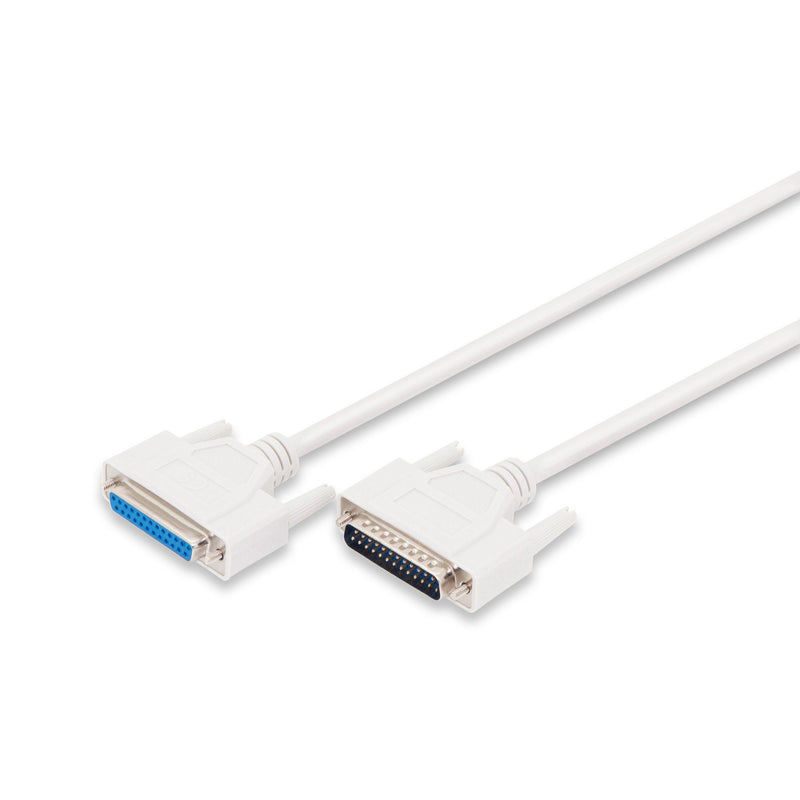 DIGITUS - PC-Kabel Verlängerungskabel D-SUB25 AK-610201-020-E Steckerbuchse 2m