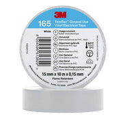 3M - Klebeband PVC Elektro-Isolierband Temflex165 weiß15X10 165WH1E