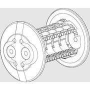 Bosch Thermotechnik - Mauerdurchführung für Kabel und Rohre Zub. für Luftwärmepumpen 7738345637 HP-WPA25