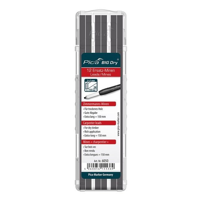 Pica-Marker - Bleistift Minen-Set Zimmermann 6050 2H