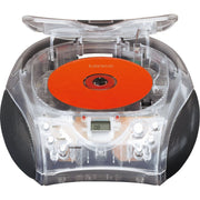 LENCO - Radio UKW-Radio m.CD SCD-24 transparent stereo,transparent