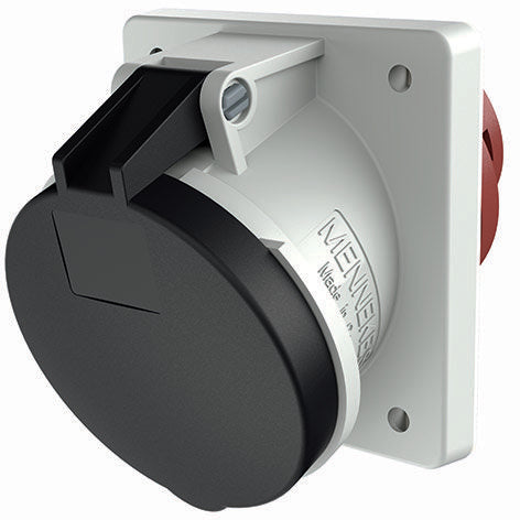 Mennekes - CEE-Anbausteckdose (IEC 60309) Anbaudose TA 1152A 63A,4p,7h,500V,IP44