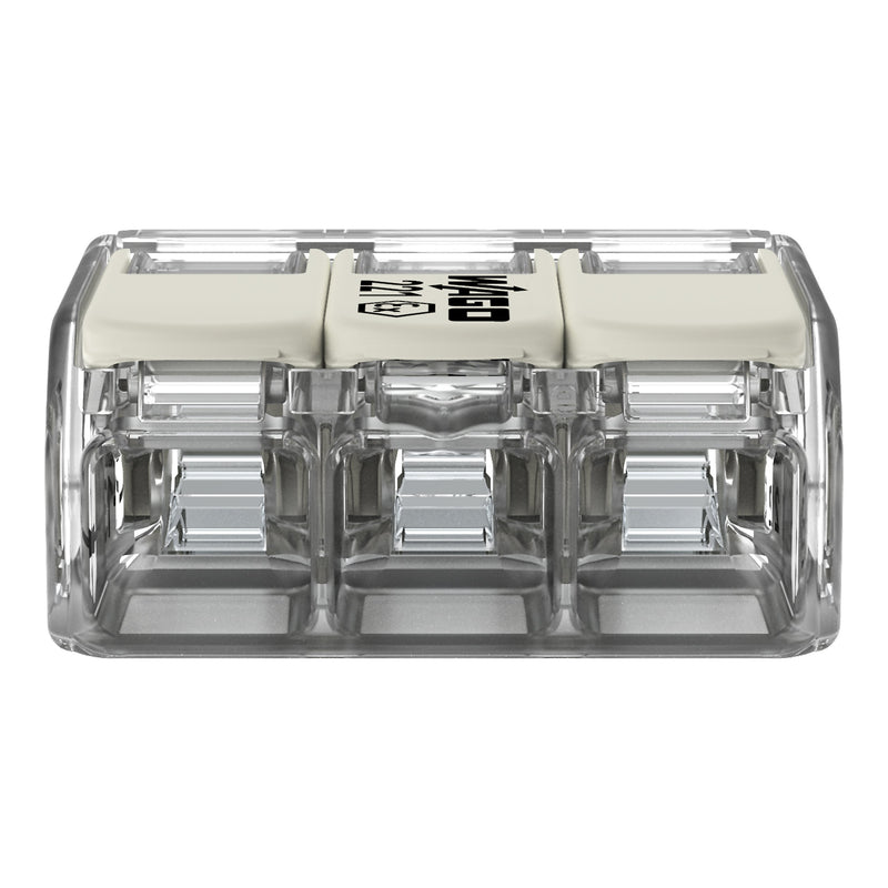 WAGO GmbH & Co. KG - Steckklemme COMPACT-Verbindungsklemme 221-683 Ex e,transparent − 30 Stück