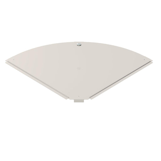 OBO Bettermann - Deckel Bogen für Kabeltragsystem Deckel für 90Grad-Bogen RBD 90 400 A2 B400mm, rostfrei