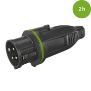 Walther Werke - CEE-Stecker (IEC 60309) CEE NEO Stecker FW210402CC One-Touch 16A 4P 2h − 10 Stück