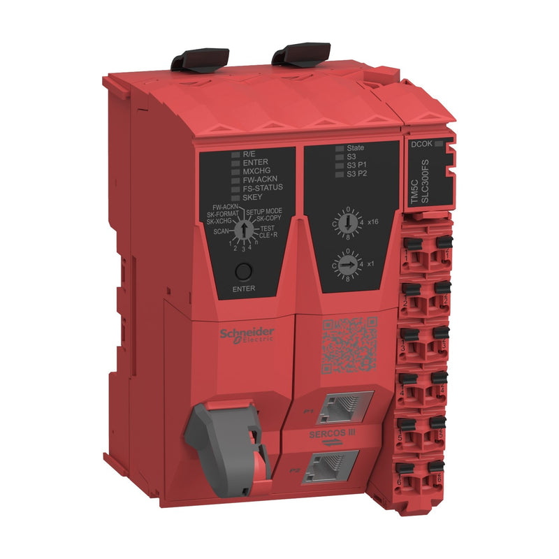 Schneider Electric - SPS-Grundgerät Sicherheits-SPS-Steuerung TM5CSLC300FS Modicon TM5 Sercos