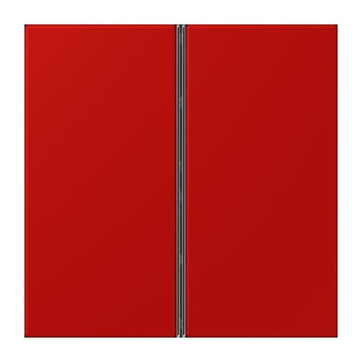 Jung - Abdeckung/Bedienelement für Installationsschalterprogramme Tastensatz 2fach LC 402 TSA 227 rouge vermillon 31