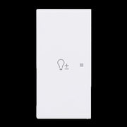 Busch-Jaeger - Bussystem-Tastwippe Wippe 2-fach links m. Sym. 6234-21-44M Dimmer