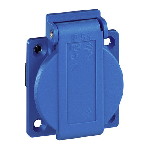 Walther Werke - Steckdose Schutzkontaktsteckdose 10003 16A230V2P+E IP54 bl