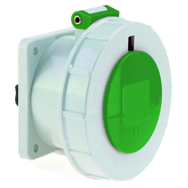 Bals Elektrotech - CEE-Anbausteckdose (IEC 60309) Anbausteckdose gerade 16A 13380 5p >50V 2h IP67