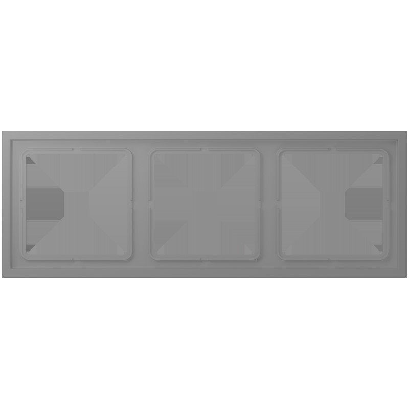 Jung - Abdeckrahmen Rahmen 3-fach LCZ 983 BF 203 gris 31
