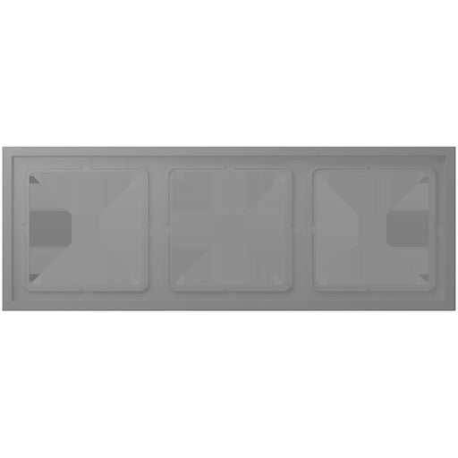 Jung - Abdeckrahmen Rahmen 3-fach LCZ 983 BF 203 gris 31