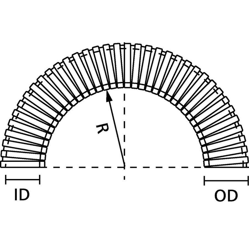 HellermannTyton - Metall-Schutzschlauch Schutzschlauch SC75 si − 10 Meter