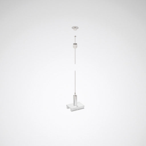 Trilux - Mechanisches Zubehör/Ersatzteile für Leuchten Seilabhängung Rail ZS H/1 #8899100 weiß