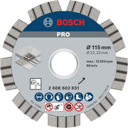 Bosch - Trenn-/Schleifscheibe Diamanttrennscheibe 2608602651 PRO Concrete