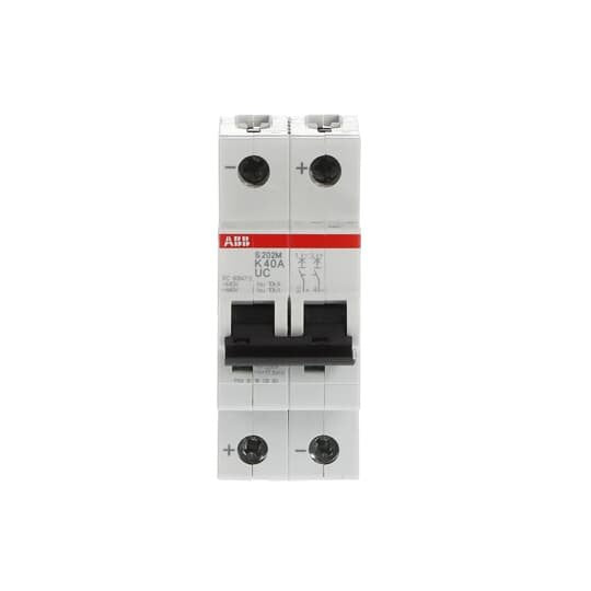 ABB Stotz S&J - Leitungsschutzschalter Sicherungsautomat S202M-K40UC 10 kA, 40 A, 2P