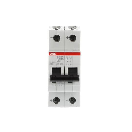 ABB Stotz S&J - Leitungsschutzschalter Sicherungsautomat S202M-K40UC 10 kA, 40 A, 2P