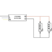 Brumberg Leuchten - LED-Betriebsgerät LED-Netzgerät IP67 12V 17121000 60W max. 5A