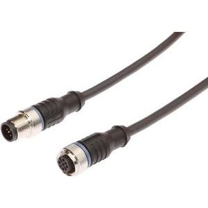 Ipf Electronic - Konfektioniertes Sensor-Aktor-Kabel Verbindungsleitung, 10m, VKA00F28 M12 Dose 5polig