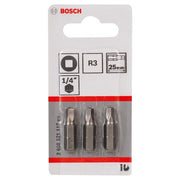 Bosch - Bit Schrauberbit Extra-Hart 2608521110 R3, 25 mm, 3er-Pack