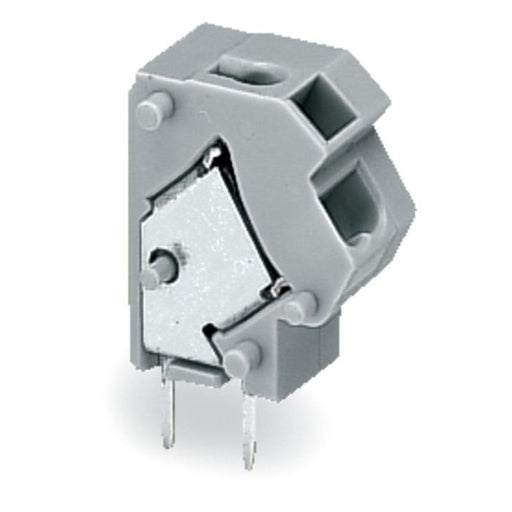 WAGO - Leiterplattenklemme 2LeiterLeiterplattenklemme 254-814 7,5/7,62mm,blau − 100 Stück