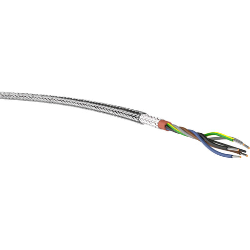 Klimaprime - Energiekabel < 1 kV, für ortsveränderlichen Einsatz SIHF-GL-P-JB 5x2,5 Ri.50 SIHF-GL-P-JB 5x2,5 Silikonltg bewehrt − 50 Meter