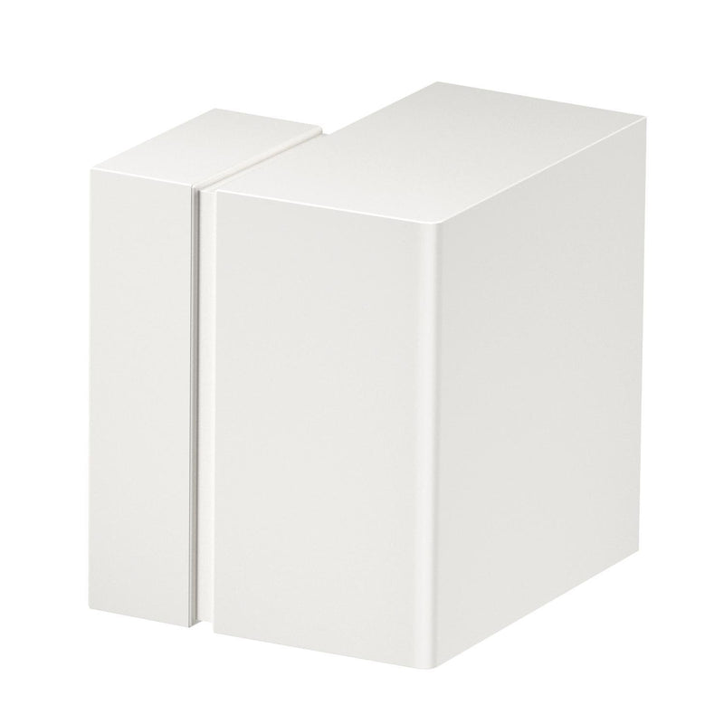 Rehau - Außeneck für Geräteeinbaukanal SIGNA BASE Außeneck BRK AE70130 rws 70x130, RAL9010 − 1 Stück