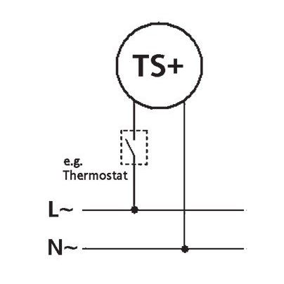 Eberle Controls - Zubehör/Ersatzteile für Flächenheizung Stellantrieb stromlos TS+ 5.11 geschlossen