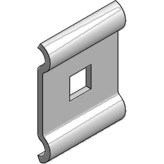 Schreier - Montagematerial für Kabeltragsystem Klemmplatte 5021010 (2155285) f.Gitterrinne