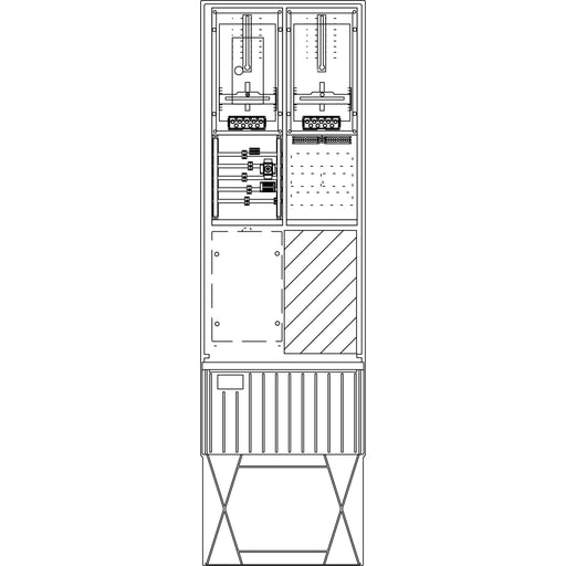 Elsta Mosdorfer - Zähler-Komplettschrank Zähleranschlusssäule ZS342T.N4.24 A340 N4 1Z TSG 3.HZ