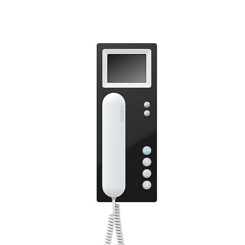 Siedle&Söhne - Innenstation für Türkommunikation Bus-Telefon Standard BTSV 850-03 SH/W Farbmonitor swhgl/ws