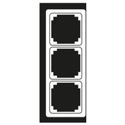 Jung - Abdeckrahmen Rahmen 3-fach aws CDP 583 WW waage/senkrecht