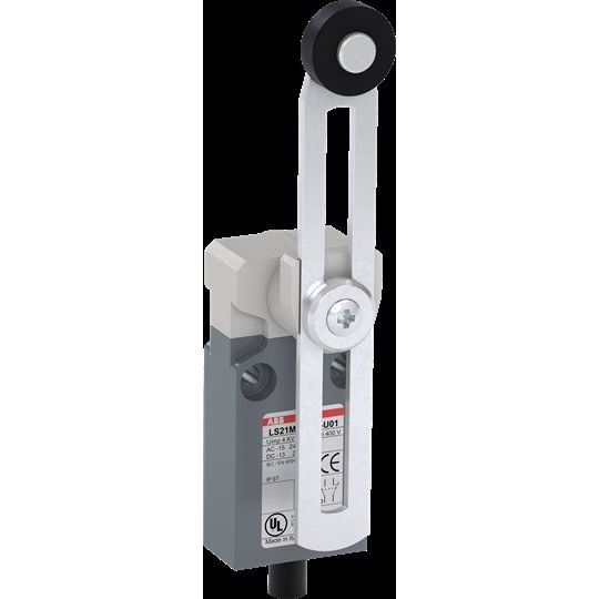 ABB Stotz S&J - Einzelpositionsschalter Kompakt-Pos.schalter LS21M51B11-U01 Metall-Gehäuse IP67
