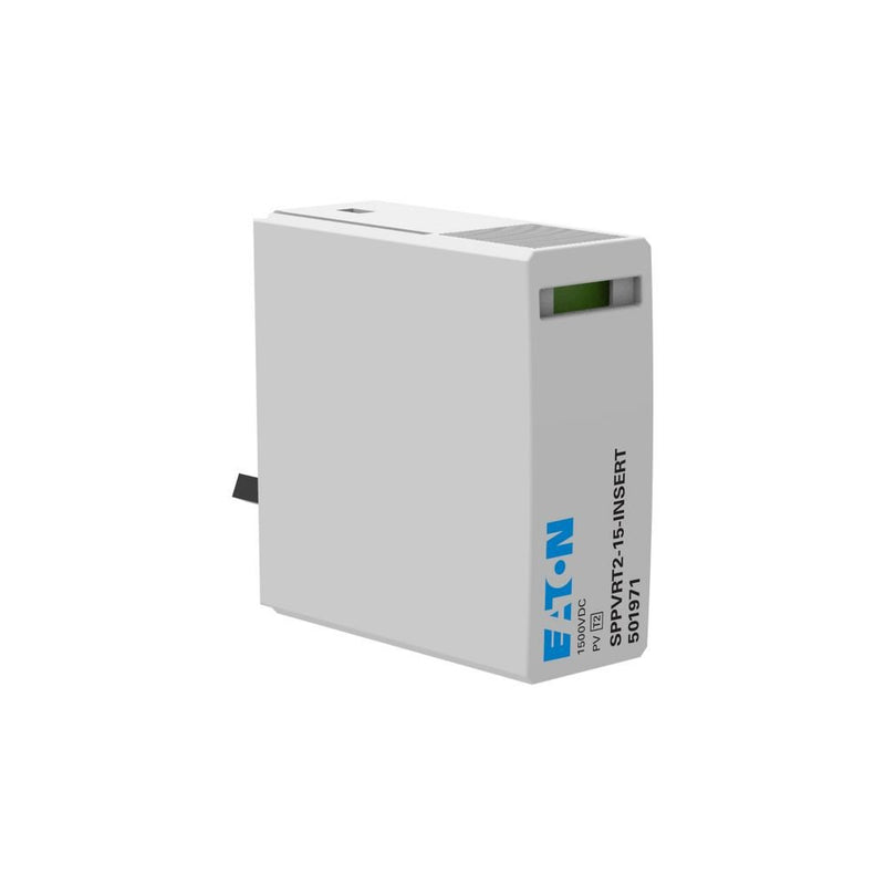 Eaton - Zubehör/Ersatzteile für Erdung und Blitzschutz PV-Überspannungsschutz SPPVRT2-15-INSERT 1500V,Klasse2geprüft