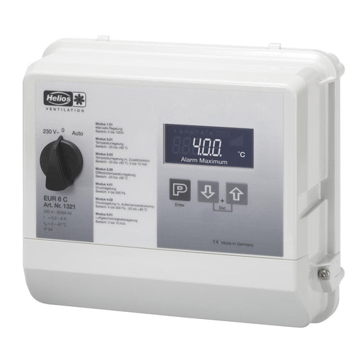 Helios Ventilatoren - Zubehör/Ersatzteile für Ventilatoren Regelgerät EUR 6 C Elektron. Universal
