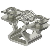 OBO Bettermann - Befestigungsschelle für Kabel/Rohre Abstandschelle ASL 733 10 A2 mit Langloch 8-10mm − 25 Stück