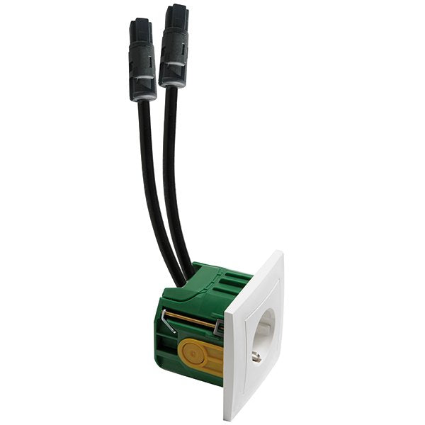 Peha - Schalter-/Steckdosenkombination Socketline Connect H11.6611571.02DGRD30 Geräte-Kombi, rws