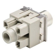 Harting - Kontakteinsatz für Rechtecksteckverbinder Doppelmodul Han 200A PE 09140012767 Axialschraubanschl