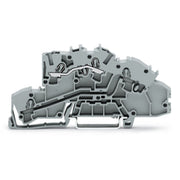 WAGO - Installations-Etagenklemme Installationsetagenklemme 2003-7650 4mm² L grau − 50 Stück