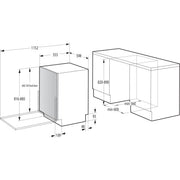 Gorenje - Geschirrspüler EB-Geschirrspüler GV642E90 60cm,13MG,11l,47dB