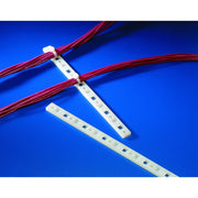 HellermannTyton - Befestigungssockel und -element für Kabelbinder Kabelleiste MP4M3-N66-NA − 100 Stück