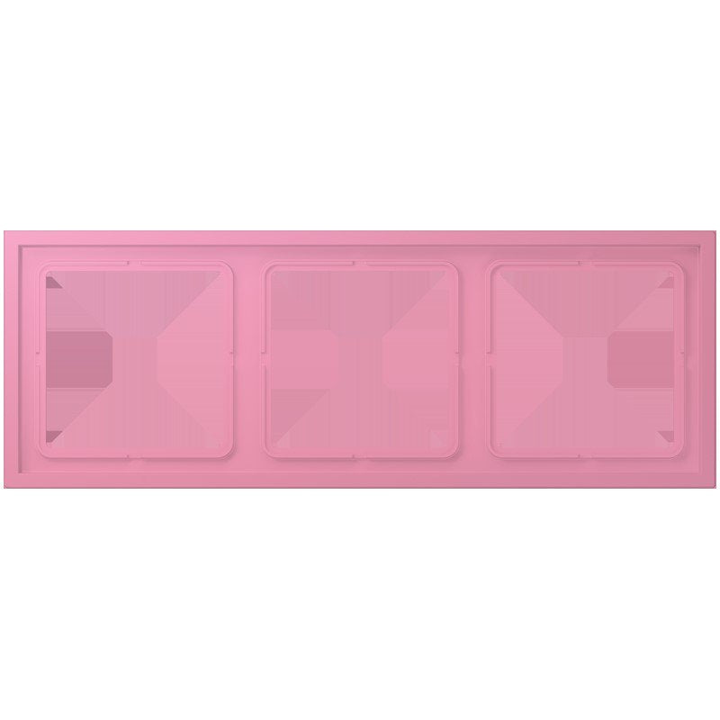 Jung - Abdeckrahmen Rahmen 3-fach LCZ 983 BF 246 rose vif
