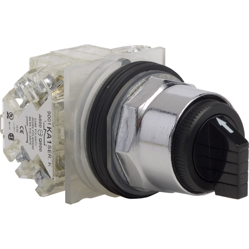 Schneider Electric - Wahlschalter, Komplettgerät Wahlschalter 9001KS53BH2 D=30mm
