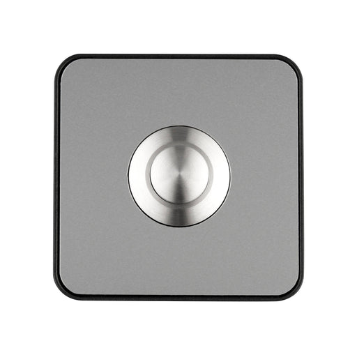 Grothe - Klingeldrücker Etagenplatte Piccolo Piazza sw V2 1 We, sw