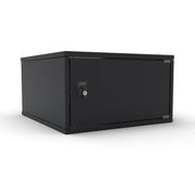 Enoc - Netzwerkgehäuse 19" Basic Wandschrank W3 6-6-P-S 6HE, 600mm Tief, sw