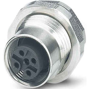 Phoenix Contact - Rundsteckverbinder, feldkonfektionierbar (Industriesteckverbinder) Einbausteckverbinder SACC-DSI-M1 #1554733 Sensor-/Aktor-Wandd. − 20 Stück