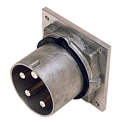 Mennekes - Hochstrom-Rundsteckvorrichtung Anbaustecker 75266 200A,5p,6h,400V,IP67 − 1 Stück by Mennekes

