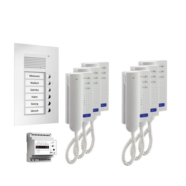 TCS Tür Control - Türsprech-Set Paketlösung PPU06-EN/02 UP 6WE